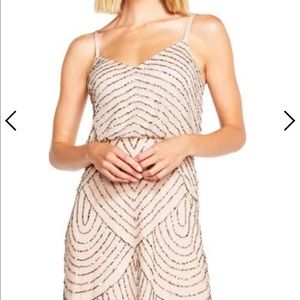 Adrianna papell beaded gown